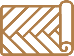 Symbol für Laminat und Vinyl