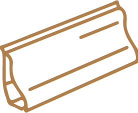 Symbol für Sockelleiste